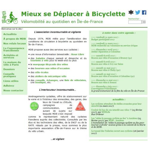 MDB : mieux se déplacer à bicyclette