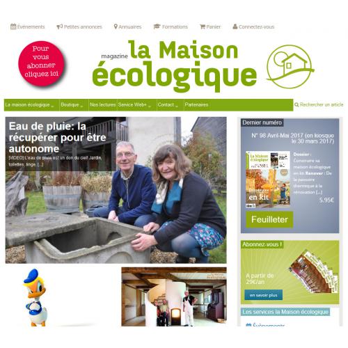 La maison écologique